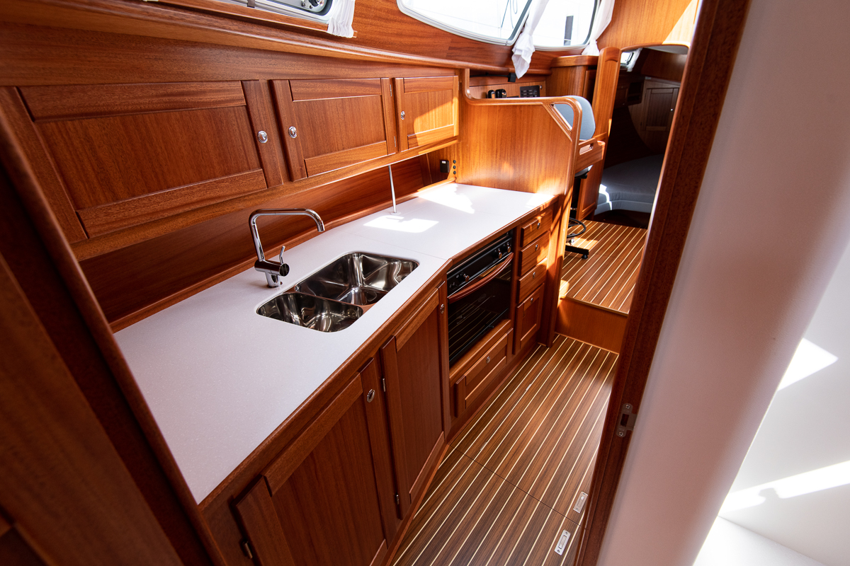 Pantry of a Nordship 360 deck saloon