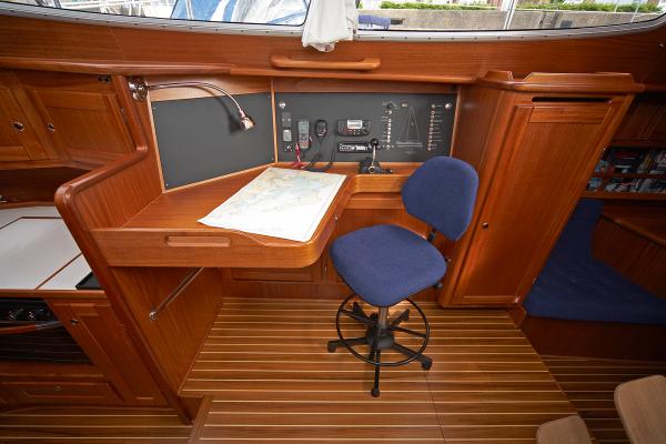 Nordship 380 DS interior - control table